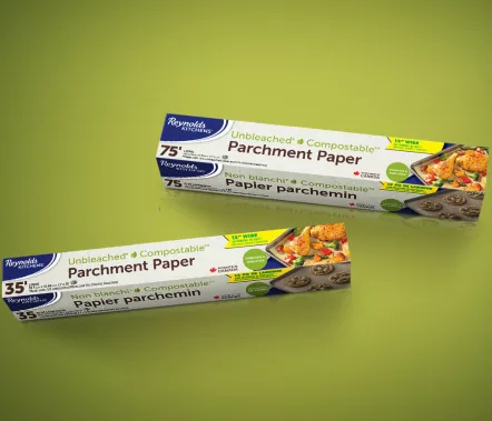 Unbleached Compostable Parchment Paper