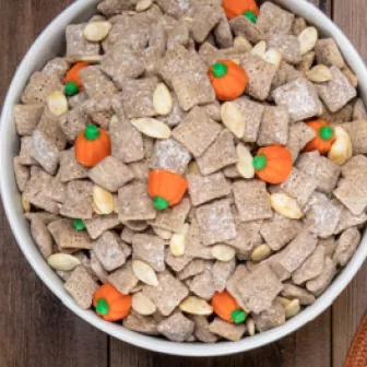 Pumpkin Spice Puppy Chow